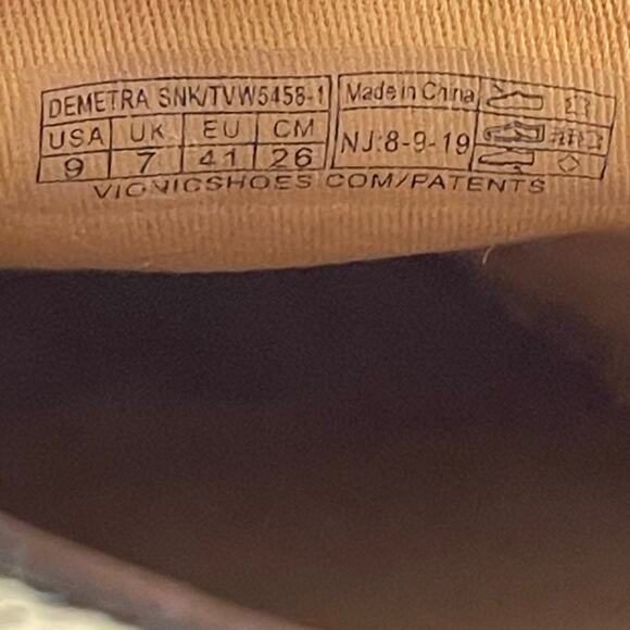 Vionic Demetra Snake Print Slip On Sneakers Women’s 9 Comfort Orthotic Shoes - Picture 5 of 10